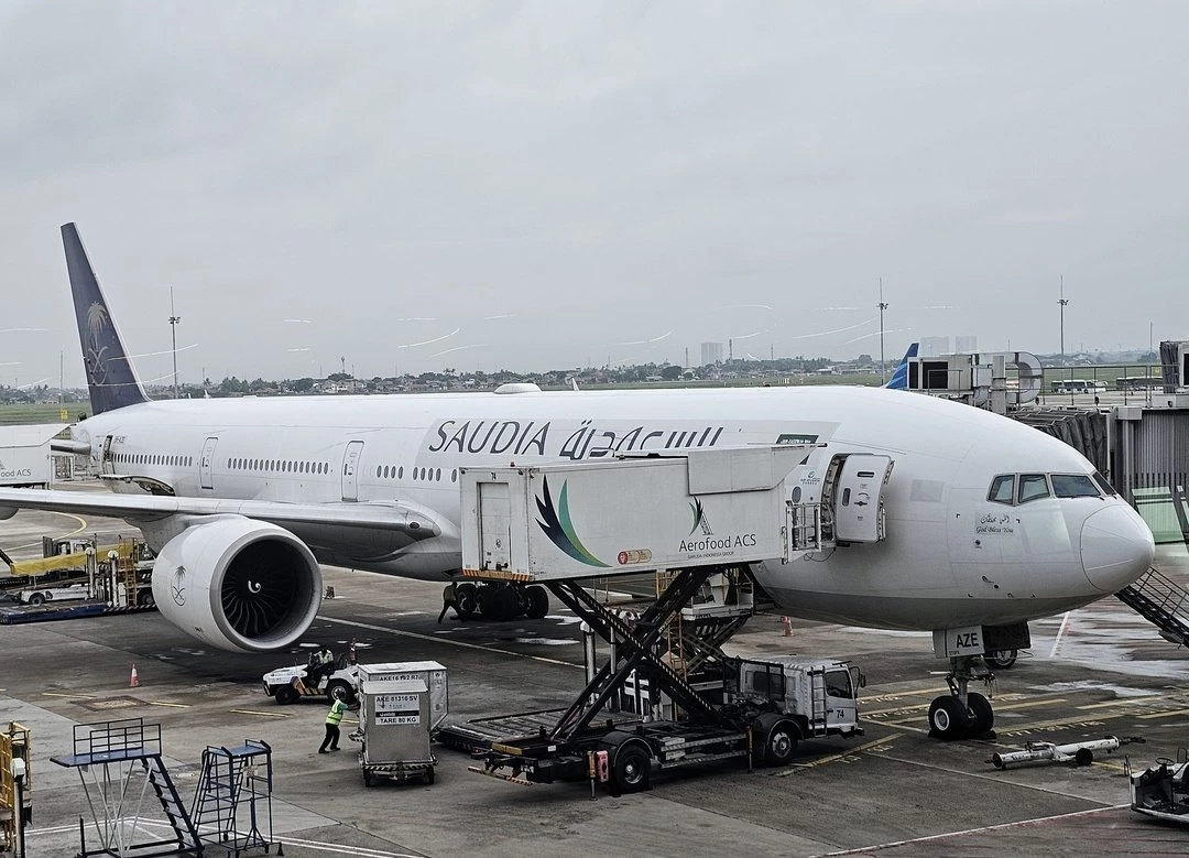 Maskapai Saudia Airlines/Garuda